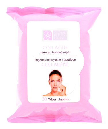 Global Beauty Care Collagen Makeup Cleansing Wipes, 25-ct. Packs