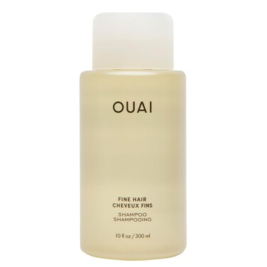 OUAI Fine Shampoo - Volumizing Shampoo with Strengthening Keratin, Biotin &amp; Chia Seed Oil for Fine Hair - Delivers Clean, Weightless Body - Paraben, Phthalate &amp; Sulfate Free Hair Care (10 Fl Oz)