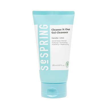 Cleanse It Out Gel Cleanser Korean Face Wash With Camellia, Lotus, Tea Tree Oil, Korean Skin Care, Clean Beauty Products, Vegan, Cruelty Free, Korean Cleanser, Skin Cleanser 5 oz