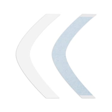 Lace Front Support Tape 5 inch Super Wide A Contour. 1-pk = 24 pieces 3/4" X 5" long