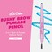 Lime Crime Bushy Brow Pomade Pencil, Anime (Candy Blue) - 2-in-1 Brush &amp; Pomade Pencil Gives Eyebrows Volume &amp; Texture - Long-Lasting, Volumizing, Defining &amp; Smudge-Proof - Vegan, Cruelty-Free