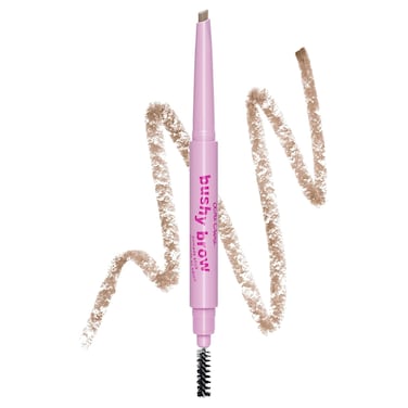Lime Crime Bushy Brow Pomade Pencil, Dirty Blonde (Taupe Blonde) - 2-in-1 Brush &amp; Pomade Pencil Gives Eyebrows Volume &amp; Texture - Long-Lasting, Defining &amp; Smudge-Proof - Vegan, Cruelty-Free