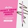 Lime Crime Bushy Brow Pomade Pencil, Sleek Black (Soft Black) - 2-in-1 Brush &amp; Pomade Pencil Gives Eyebrows Volume &amp; Texture - Long-Lasting, Defining &amp; Smudge-Proof - Vegan, Cruelty-Free