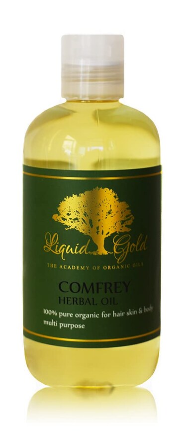 8 oz - Premium Comfrey Herbal Infused Oil - Pure Natural Organic Skin Hair Body Care