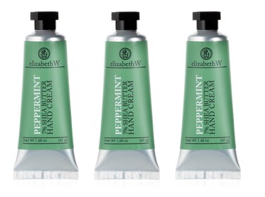 elizabeth W Peppermint Hand Cream, 1.68 oz, Set of 3