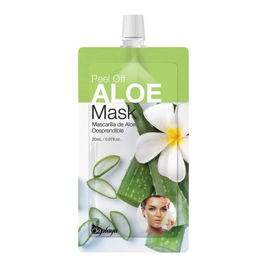 Peel Off Face Mask Aloe Or Charcoal For Blackheads Purifies Skin, Cleans Dirt Pores