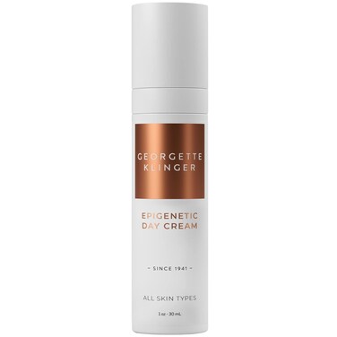 Georgette Klinger Epigenetic Day Cream - Revitalizing, Firming Natural Face Moisturizer For Daily Use, Promotes Anti-Aging and Wrinkle-Free Skin With Monk Fruit, Hyaluronic Acid &amp; Vitamin E - 1 oz