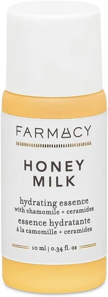 Farmacy Hydrating Essence - Hydrating Honey Milk Toner + Facial Essence to Soothe, Moisturize and Strengthen Skin Barrier - Preps Complexion for Skincare Products or Makeup Application (10ml)