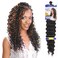 Freetress Braids *4-Pack/6-Pack* SYNTHETIC CROCHET BRAIDS - DEEP TWIST BULK 22" [2 Dark Brown; 6-Pack]