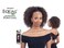 FreeTress Equal Synthetic Hair Drawstring Ponytail Bohemian Fro (T1B/30)