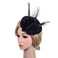 Black Rose Flower Hair Clips Flower Brooch Pin Up Mexican Flamenco Dancer Fabric Flowers Headwear Barrette Styling Tools Accessories for Women Girls Birthday Christmas Party Gifts Decoration 1pcs