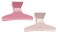 Diane Large Butterfly Clamps for Sectioning, Haircutting, Blow Drying, Butterfly Hair Clips for Women and Girls, 3.25&rdquo;, Light Pink and Dark Pink (9 Pack)
