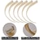 Clip in Highlight Hair extensions 10A Human Hair Clips on Hair Pieces Straight Clips on High Light Hair Extensions for Women Girls