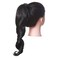 VeryPop Clip in Ponytail 24 Inch Wrap Around Hair Extension Long Wavy Curly Heat Resistant Synthetic Hairpiece for Women - Dark Black 2#