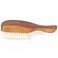 Fendrihan Genuine 100% Pure Boar Men's Hair Brush with Pearwood Handle and Soft Light Bristles MADE IN GERMANY (6.7 Inches)