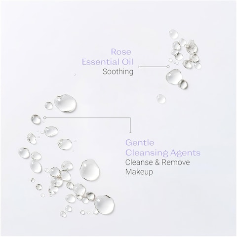 Yon-Ka Eau Micellaire Travel Size (75ml) Micellar Water and Cleansing Makeup Remover, Gentle Face Wash with Rose and Chamomile to Remove Impurities and Hydrate, Paraben-Free
