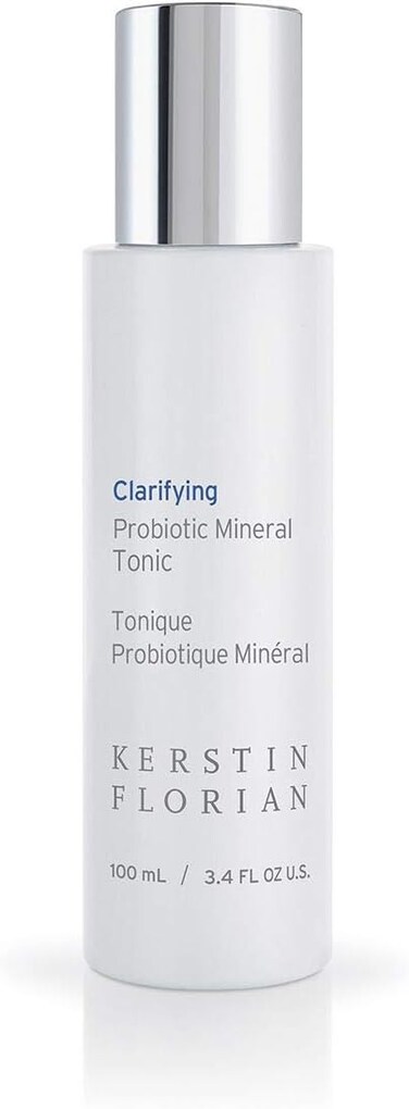 Kerstin Florian Clarifying Probiotic Mineral Tonic   Detoxifying Toner for Face &amp; Body   Natural Skincare to Clarify and Regulate Oily Skin &amp; Clear Pores   Gentle Formula for Women &amp; Men (3.4 fl oz)