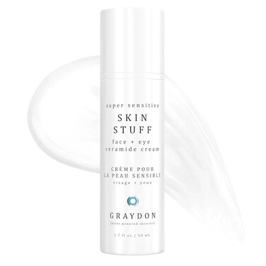 Graydon Skincare Skin Stuff Face &amp; Eye Ceramide Moisturizing Cream Soothes, Intense Hydration for Acne Prone Skin With Rosehip Oil &amp; Maple &amp; Facial Moisturizer Cleanser 1.7 Fl Oz