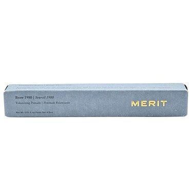Merit Brow 1980 Volumizing Tinted Eyebrow Gel-Pomade - Taupe - Taupe with Cool Undertones