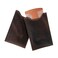 Hide &amp; Groom, Set of 2 Wooden Hair Comb Sleeves for Groomsmen, Wedding, Men's Travel Case, Full Grain Leather, Handmade Accessories, Bourbon Brown