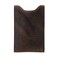 Hide &amp; Groom, Set of 2 Wooden Hair Comb Sleeves for Groomsmen, Wedding, Men's Travel Case, Full Grain Leather, Handmade Accessories, Bourbon Brown