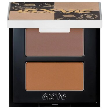 GXVE BY GWEN STEFANI Pick It Up Cream Contour &amp; Talc-Free Powder Bronzer Duo Smokin'