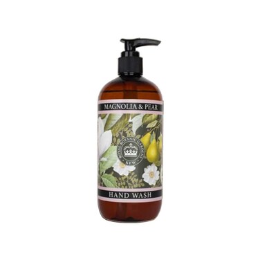 The English Soap Company, Kew Gardens Luxury Hand &amp; Body Wash, Refreshing Hand &amp; Body Wash with Vitamin E, Enriched with Soothing Aloe Vera, Magnolia &amp; Pear Scent 17 fl oz