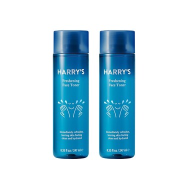 Harry's Freshening Hydrating Toner for Face, Skin Care Toner for Refreshed, Clean, Hydrated Skin, 8.35 Fl Oz, 2 Pack