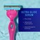 Schick Hydro Silk Ultimate Pubic Skin Protection, 1 Razor Handle with 3 Cartridges   Razors for Women Sensitive Skin, Pubic Hair Razor for Women, Bikini Line Razor, 1 Handle with 3 Razor Refills