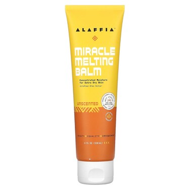ALAFFIA Unscented Melting Miracle Balm, 4 FZ