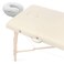 Saloniture 4-Pack Premium Microfiber Face Cradle Covers - Ultra Soft Fitted Massage Table Cradle Cover - White