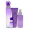 Perry Ellis 360 Purple Women 3.4oz EDP Spray, 7.5ml EDP Mini Spray, 4oz Body Mist, 3oz Shower Gel 4 Pc Gift Set