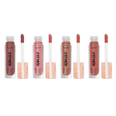 tarte maneater cheek plump blush set - pink, buff, coral &amp; raspberry