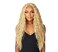 It's A Wig Iron Friendly Synthetic Gorgeous Long Length Layered Wavy Style Center Part 5G True HD Transparent Swiss Lace Front - SWISS LACE QUINNIE (1B)