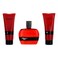 Classic Collection Mustang Red Men 3 Pc Gift Set