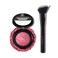 LAURA GELLER NEW YORK Baked Blush-n-Brighten Marbleized Blush + Angled Blush Brush (04 Ethereal Rose, 47mm)