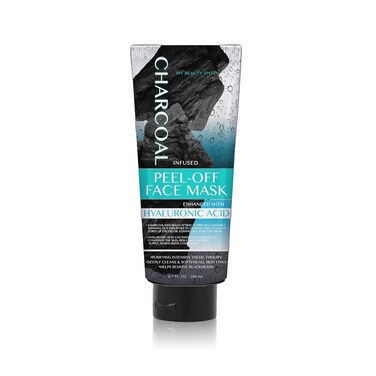 My Beauty Spot Charcoal Face Mask Peel-Off Face Mask Skin Care Black Head Remover for Face Infused with Hyaluronic Acid 6.7oz