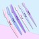 The Cr&egrave;me Shop Expert Removal Collection Dermaplaning Tool for Face   Face Razors for Women   Stocking Stuffers for Women (Pack of 6)