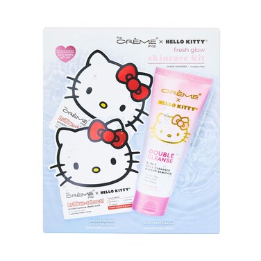 The Cr&egrave;me Shop Skincare Kit, Fresh Glow Mask: Cruelty-Free, Moisturizing, Nourishing Face Masks &amp; Cleanser