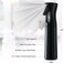 DilaBee Continuous Mist Empty Black Spray Bottle For Hair - Salon Quality 360 Water Misting Sprayer - Pressurized Aerosol Stylist Spray Mister BPA Free (10 Oz)