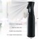 DilaBee Continuous Mist Empty Black Spray Bottle For Hair - Salon Quality 360 Water Misting Sprayer - Pressurized Aerosol Stylist Spray Mister BPA Free (16 Oz)