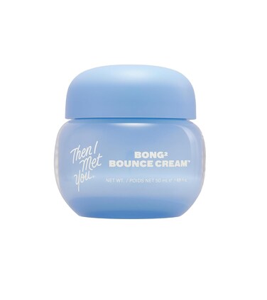 Then I Met You Bong&sup2; Bounce Cream, Lightweight Gel Cream Barrier Moisturizer with Hallabong Extract, Omega-3 Fatty Acids, Squalane, and Ceramides, Cruelty-Free, Hydration for Oily Skin, 1.69 fl oz