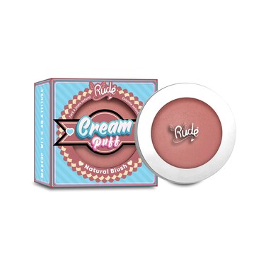 Cream Puff Natural Blush - Mochi by Rude Cosmetics for Women - 0.21 oz Blush