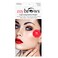 Godefroy MyBrows Long Lasting Eyebrow Transfers, Low Arch, Dark Brown, 48-Pairs of Brows (96 Individual transfers)
