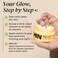 Gleamin Face Cream Moisturizer with Vitamin C, Shea Butter, Ceramides, and Turmeric - For Hydrating, Dry, Dull Skin, Visibly Brighten Discoloration &amp; Dark Spots - 1.7 FL OZ Facial Brightening Cream