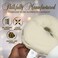 LONDON LINENS Soft &amp; Heavy Microfiber Massage Tables Face Cradle Covers Cozies Fitted- 4 Pieces (4, Natural)