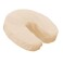 LONDON LINENS Soft &amp; Heavy Microfiber Massage Tables Face Cradle Covers Cozies Fitted- 4 Pieces (4, Natural)