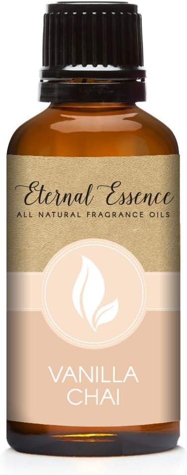 Eternal Essence Oils Vanilla Chai 30ml All Natural Fragrance Oil - for Candle, Soap Making, Aromatherapy, Diffusers, Home Care, &amp; Humidifiers