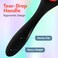 Classic Styling Hair Brush 9 Row - For Natural, Thick, Curly Hair   Classic Nylon Bristle Styling &amp; Detangler, Great For Creating Ringlets, For Separating, Shaping &amp; Defining Curls -