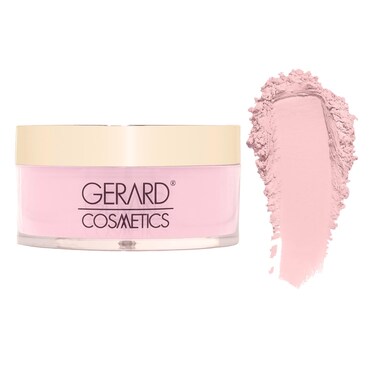 Slay the Bake Blurring Powder by Gerard Cosmetics, Soft Matte Pink Setting Powder, Minimizes Fine Lines for Mature Skin, Talc Free, Cruelty Free, Vegan (0.65 oz)